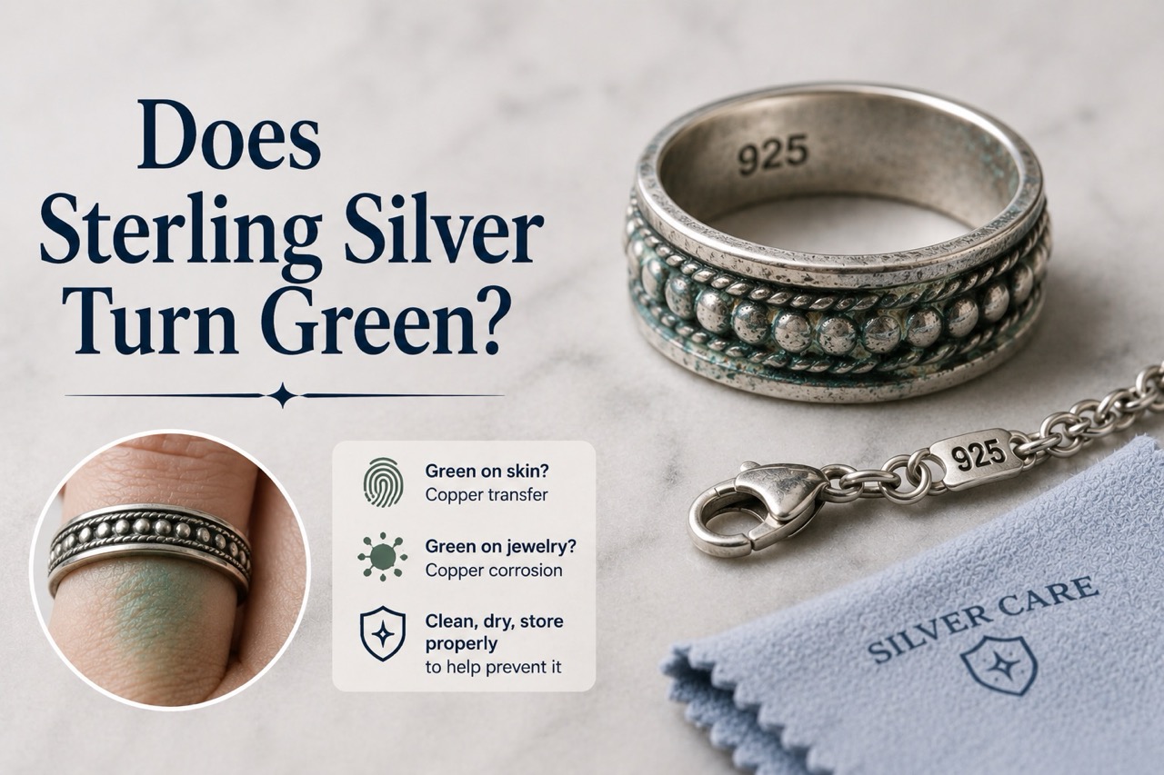 Does Sterling Silver Turn Green?