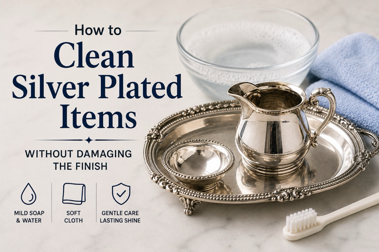 How to Clean Silver Plated Items