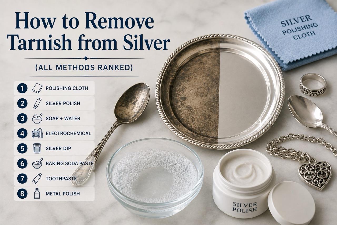 How to Remove Tarnish from Silver