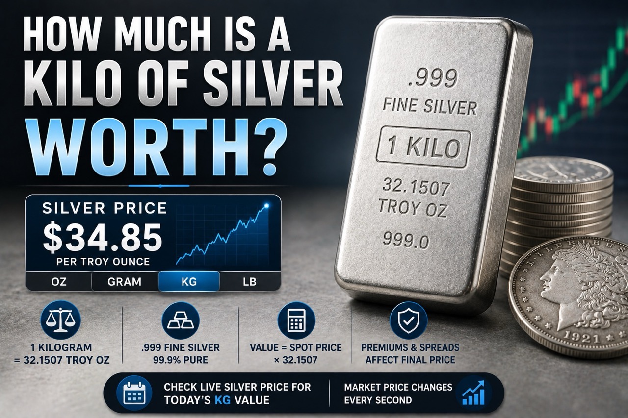 How Much Is a Kilo of Silver Worth?