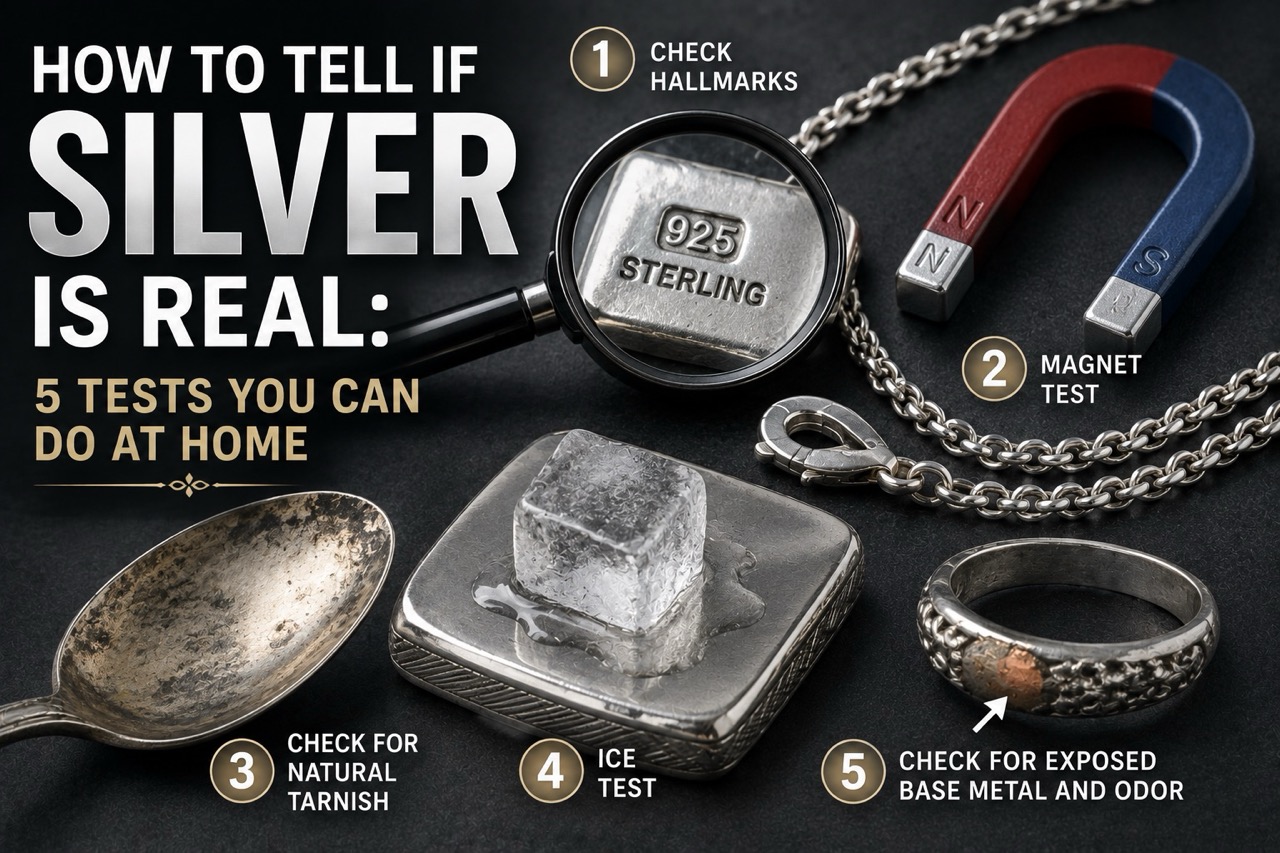 How to Tell If Silver Is Real: 5 Tests You Can Do at Home