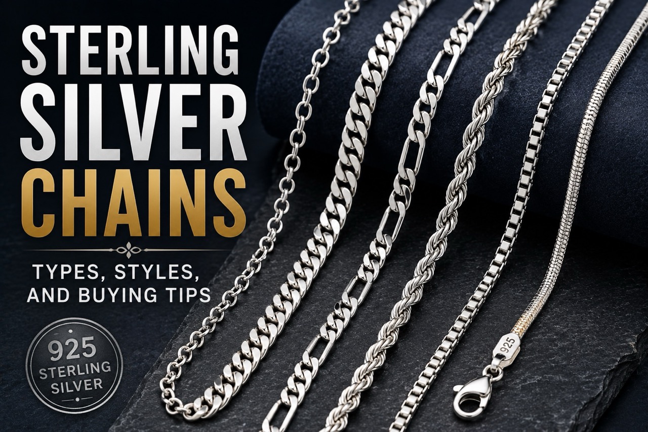 Sterling Silver Chains: Types, Styles, and Buying Tips